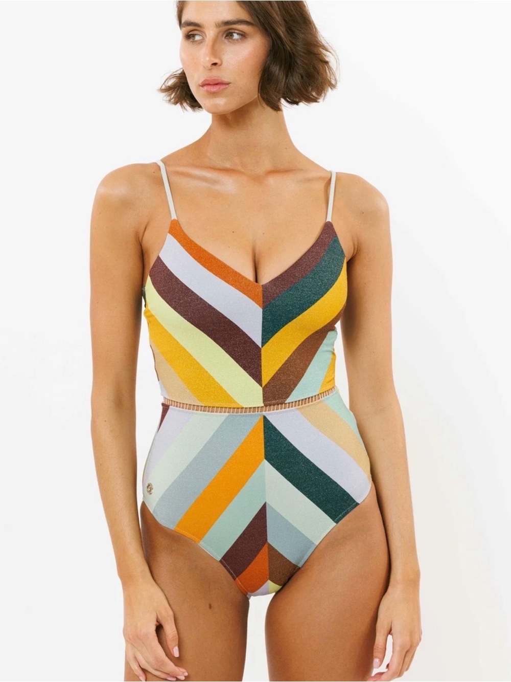 Biliblond Arava 70s Stripes One-Piece Swimsuit